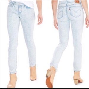 Levi’s | Acid Wash 711 Skinny Jeans